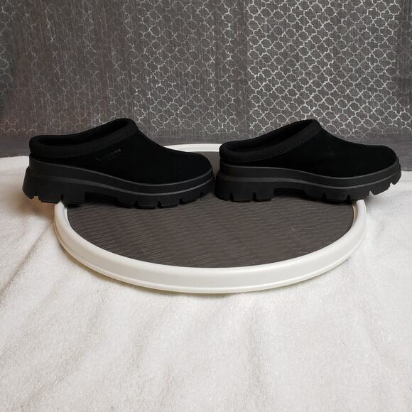Koolaburra By UGG Neerie Mule Women 7.5 Black Chunky Clog Platform Cozycore - Picture 4 of 11